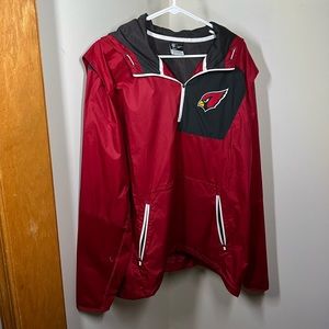 - Arizona Cardinals Nike Vapor Speed Fly Rush Half-Zip Jacket